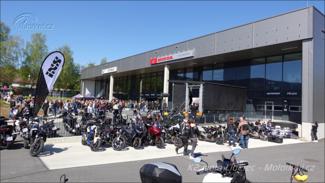 Liberecké Motojaro otevřelo K2 moto Liberec a centrální sklad Motopointu