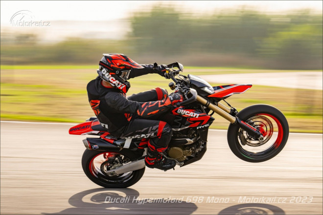 Otestujte Ducati Hypermotard 698 Mono. Tuto sobotu v Sosnové, za dva týdny v Třinci