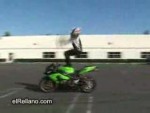 Honda NSR na stunt