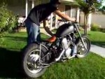 Úprava motorky do stylu bobber