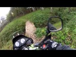 První zkouška gopro na moto