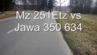 Mz 251Etz vs Jawa 350 634
