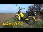 Babetta 210 - 4/4/ - Jarní projížďka s kamerou lamax