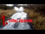 Pit Bike Adventures 1# crash and mud