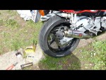 Honda CBR F3 - Plamen z vyfuku