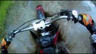 Pitbike adventures- rain and forest!!!