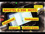 motorkářská navigace Navitel G550 Moto - recenze