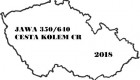 Jawa 350 kolem ČR 2018