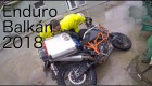 Balkan 2018 Enduro moto Dovolená Enduro trip trailer