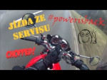 Opravená motorka/ Jízda ze servisu/ chopped!/ #power IS BACK