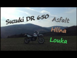 Suzuki DR 650 / Asfalt, Hlína, Louka/ chopped!/ Fotky
