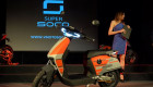 Elektrický skútr Super SOCO Cux v barvách Ducati