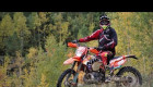 KTM EXC 300 - zvuk motorky v lese
