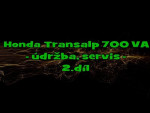 Honda Transalp 700 VA Údržba 2 díl