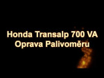 Honda Transalp 700 VA Oprava palivoměru