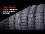 Jutubový test 25 ADV pneumatik: 2020 Adventure Tire Shootout by ChapMotocom