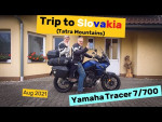 Yamaha Tracer 700 - výlet na Slovensko