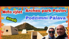 Moto výlet Archeo park Pavlov aneb Podzimní Pálava (test nové kamery GoPro Hero 11)