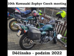 10th Kawasaki Zephyr Czech Meeting - Děčínsko - podzim 2022