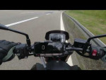 Honda CB750 Hornet (2023), Top Speed (GPS) - Autobahn