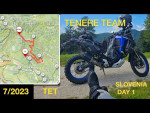 Slovenia TET, Day 1, Yamaha Tenere 700 World raid