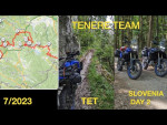 Slovenia TET, Day 2, Yamaha Tenere 700 World raid