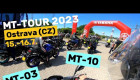 MT Tour 2023 Ostrava - jízda na MT03 a MT10