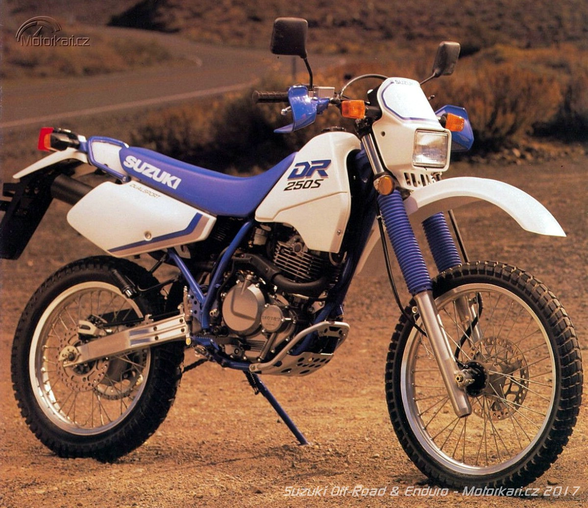 Suzuki DR 250 S Katalog motocyklů a motokatalog na
