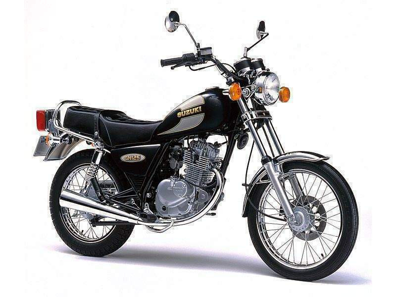 Suzuki GN 125 Katalog motocyklů a motokatalog na