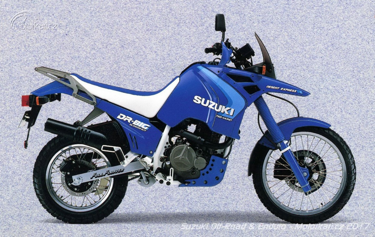 Suzuki DR 750 Big Katalog motocyklů a motokatalog na
