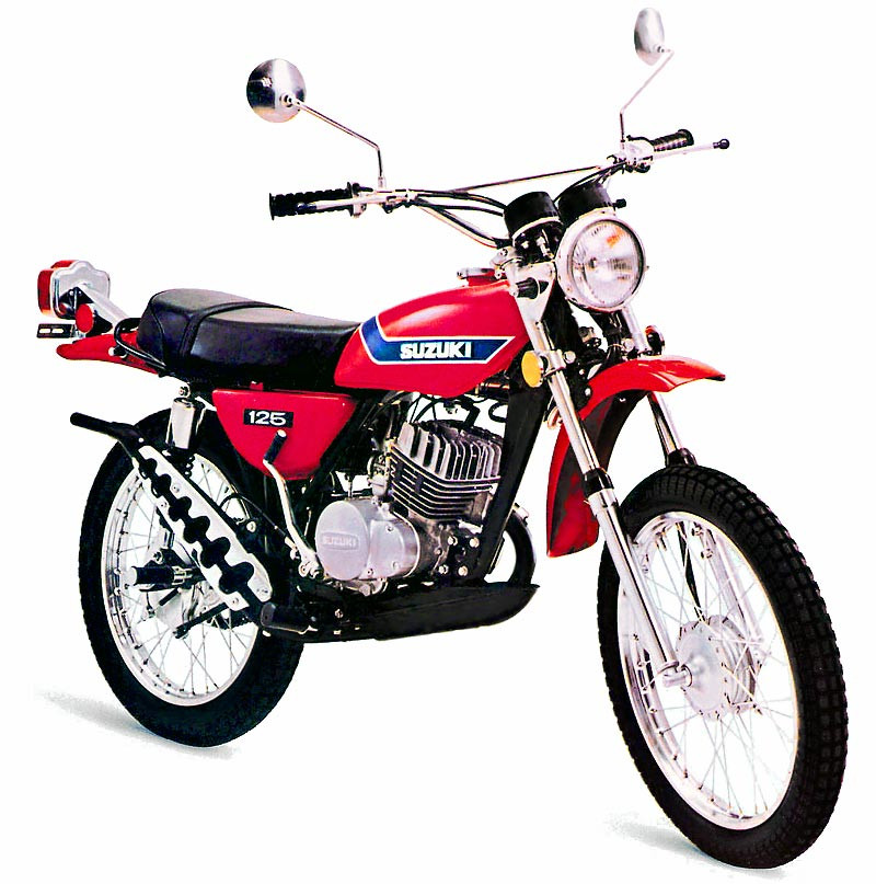 Suzuki TS 125 Katalog motocyklů a motokatalog na