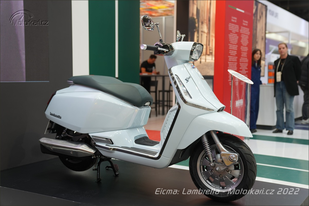 Lambretta slaví 75 let novým designem a dvojicí třístovek