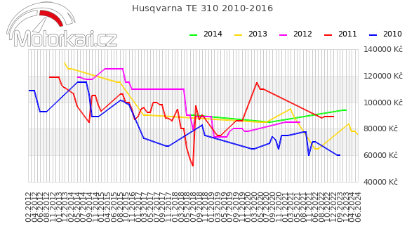 Husqvarna TE 310 2010-2016