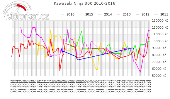 Kawasaki Ninja 300 2010-2016